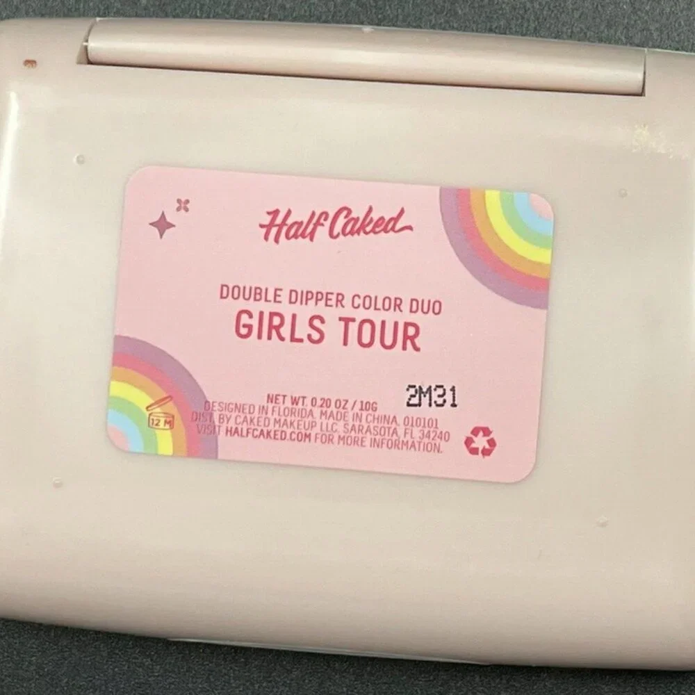 Half Caked Double Dipper Color Duo Girls Tour 0.20 oz. Blush & Highlighter